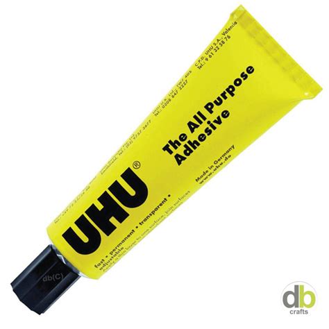 Uhu All Purpose Glue 125ml Tube Decoblanks