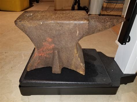 5 Footed Colonial Anvil New Smith Safe To Use Anvils Swage Blocks