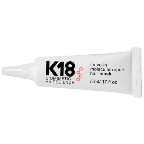 K18 Leave In Molecular Repair Hair Mask 5ml Unity Salon And Spa Center