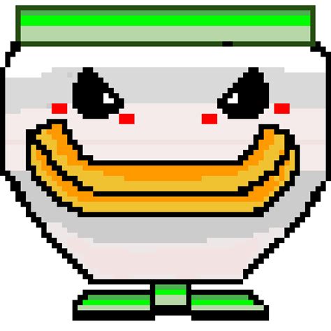 Koopa clown car pixel art