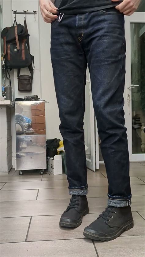 Naked Famous Elephant S Fades After And A Half Months Denim Raw