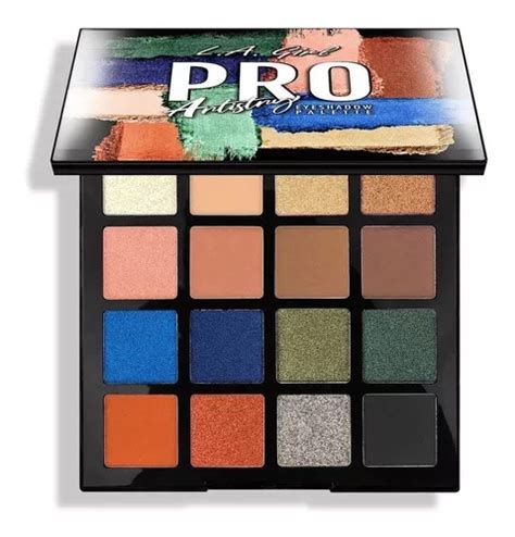 Paleta De Sombras L A Girl Pro MercadoLibre