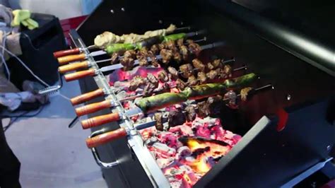 Shish Kabob Bbq Grill Charcoal Kabobeque Bbq Grills Youtube