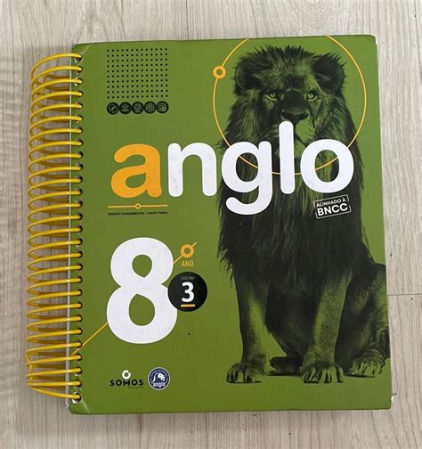 Livro Anglo Ano Livro Somos Educa O Usado Enjoei