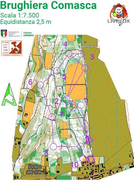 Orienteering Maps On Twitter Campionato Lombardo Relay