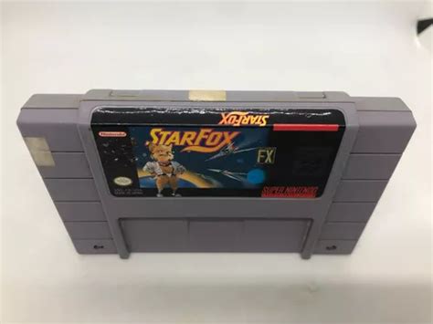 Jogo Star Fox Super Nintendo Cartucho Game Original Snes MercadoLivre