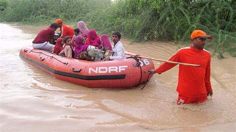 Incessant Rainfall Leads To Flood Like Situation In Rajasthan Rescue