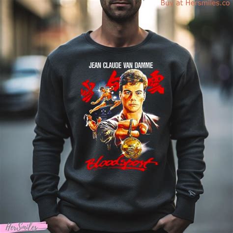 Bloodsport Jean Claude Van Damme Frank Dux Shirt Hersmiles