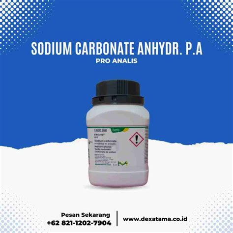 Jual Sodium Carbonate Anhydrous Merck Dexatama Co Id