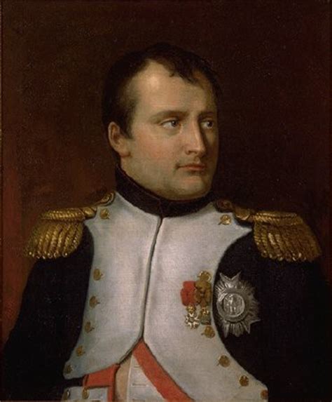 Portrait of Emperor Napoleon Ist wearing the star ofthe Légion d