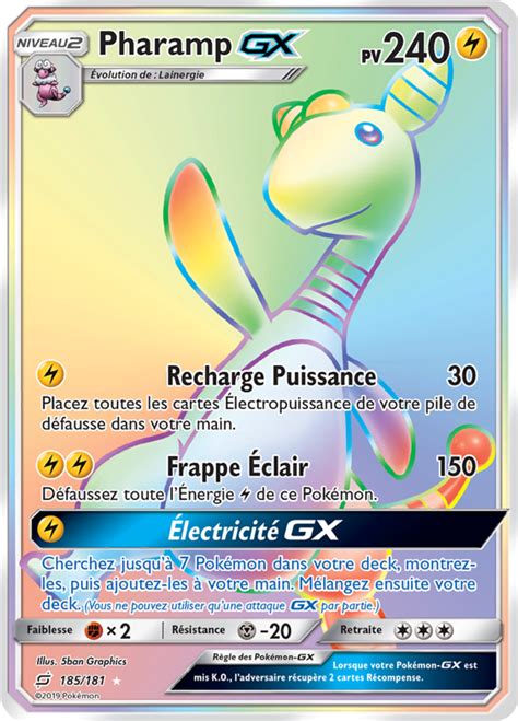 Pharamp GX Soleil et Lune Duo de Choc 185 Poképédia