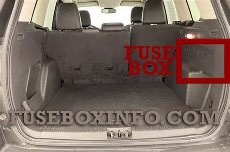 Ford Escape 2017 Fuse Box Fuse Box Info Location Diagram