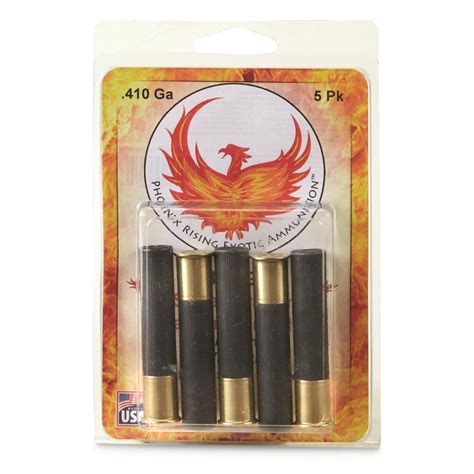 Phoenix Rising Dragons Breath Ammunition 410 Bore 2 12 5 Rounds