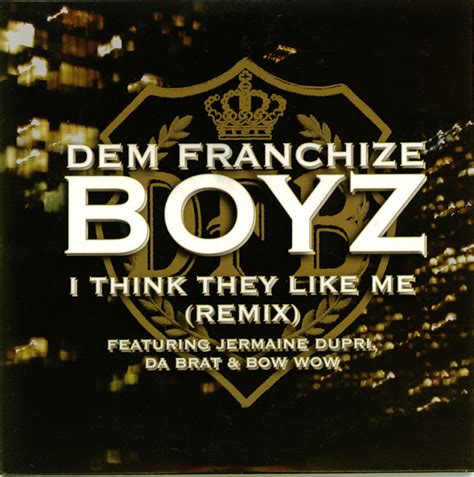 Promo Import Retail Cd Singles Albums Dem Franchize Boyz I Think