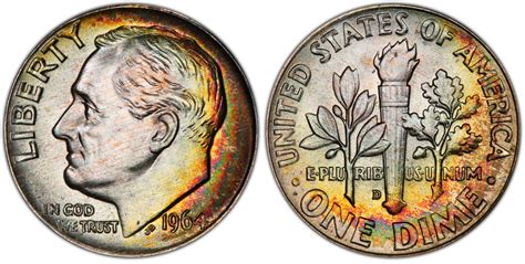 C Regular Strike Roosevelt Dime Pcgs Coinfacts