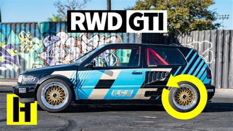 Rwd Converted Volkswagen Gti With A Bmw V8 Is The Ripper We Didnt