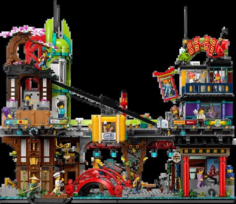 Lego Ninjago 71799 Ninjago City Markets Officially Revealed June 2023