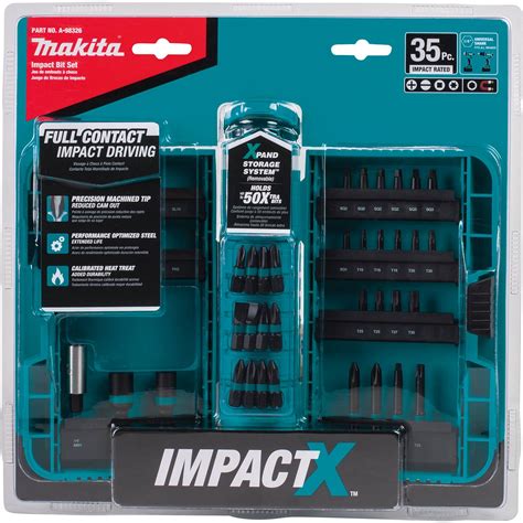 Juego de puntas Impact X Makita México Oficial