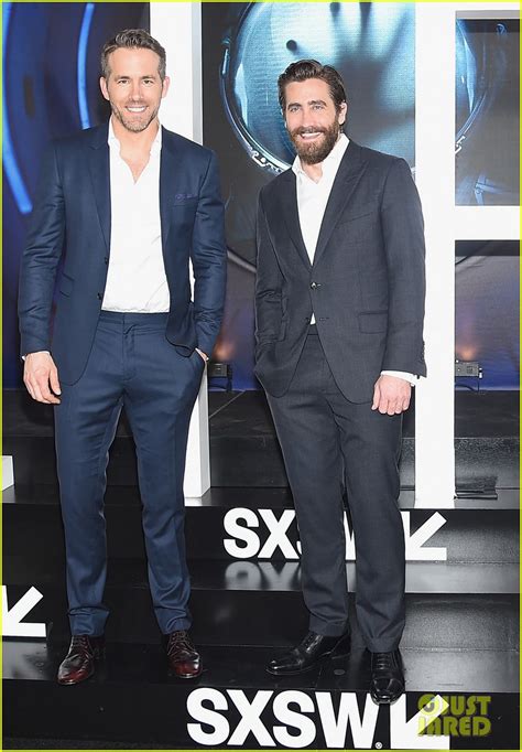 Ryan Reynolds And Jake Gyllenhaal Suit Up For Life Premiere At Sxsw