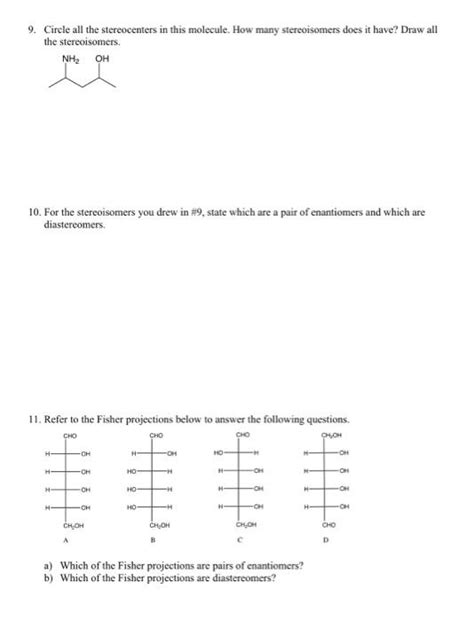 Solved Circle All The Stereocenters In This Molecule How Chegg