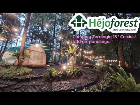 Hejo Forest Camping Ground Camping Paling Dingin Di Bandung Suhu