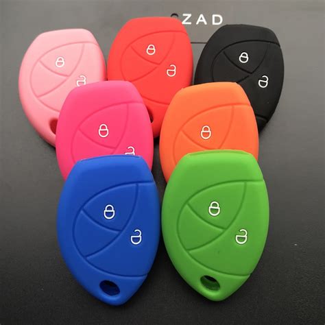 ZAD Funda De Silicona Para Mando A Distancia De Coche Carcasa Colorida