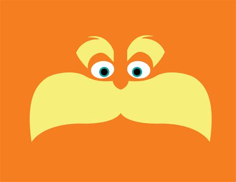 The lorax minimal by arnumdrusk on deviantart clip art - WikiClipArt