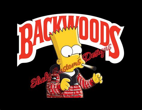 Backwoods Bart Simpson Png Digital Download Cricut Etsy Ireland