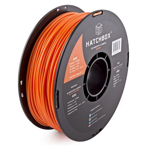 HATCHBOX ABS 3D Printer Filament Dimensional Accuracy 0 05 Mm 1