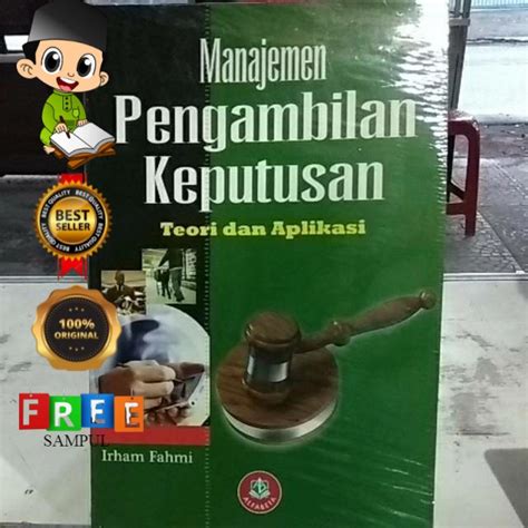 Buku Manajemen Pengambilan Keputusan Original Alfabeta Lazada Indonesia