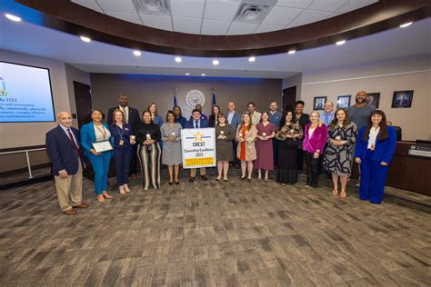 Humble Isd Crest Award Winning Campuses Honored At February Board Of