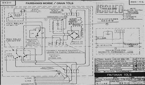 Onan Generator Remote Wiring Diagram