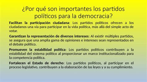 Democracia Y Los Partidos Politicos Pptx