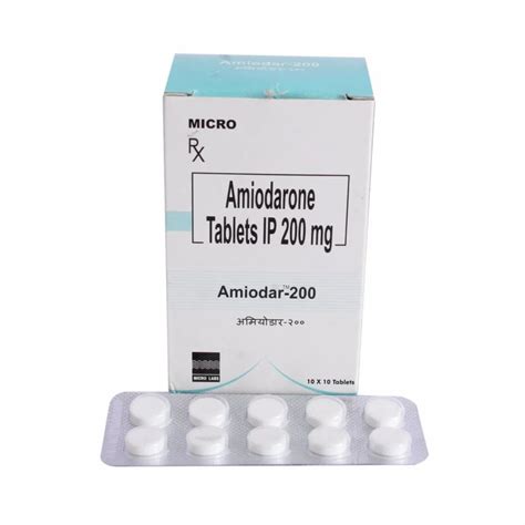 Amiodarone 200 Mg Tablets At Rs 140 Box In Nagpur ID 2850232828573