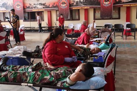 Peringati Hari Bhayangkara Polres Blitar Gelar Donor Darah