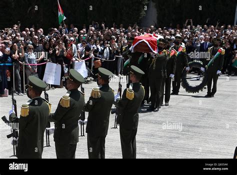 Ramallah Gaza Th De Mayo De La Guardia De Honor Palestina