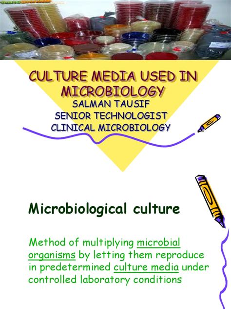 Media In Microbiology Growth Medium Pathology