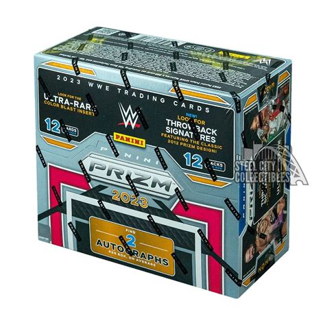 2023 Panini Prizm WWE Wrestling Hobby Box Steel City Collectibles