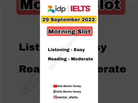 September Ielts Exam Review Morning Slot Shorts Youtube