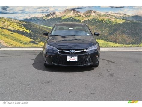 2017 Midnight Black Metallic Toyota Camry XSE V6 115590848 Photo 2