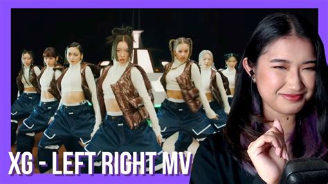 Xg Left Right Official Music Video Reaction Lady Rei Youtube