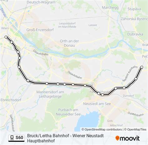 S60 Route Schedules Stops Maps Kittsee Bahnhof Updated