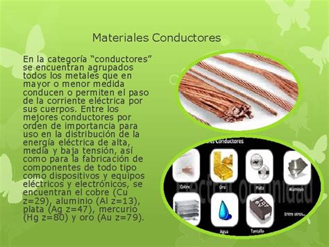 Concepto De Materiales Conductores Swideoa