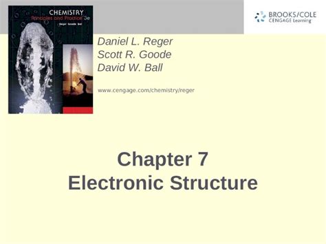 Ppt Chapter 7 Electronic Structure Dokumen Tips