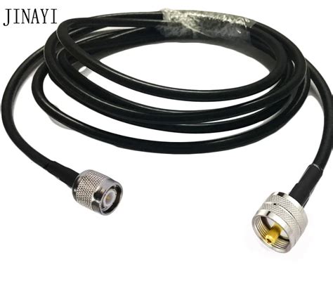 Rg58 50 3 Uhf Male Pl259 To Tnc Male Connector Rf Coaxial Coax Cable 50ohm 1m 5m 10m 15m