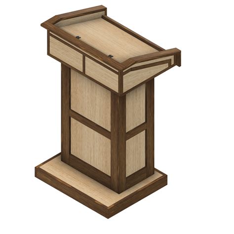 Lectern Plan Kings Woodshop