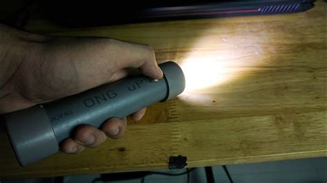 Como Hacer Una Linterna En Casa Diy Super Bright Led Torch Youtube