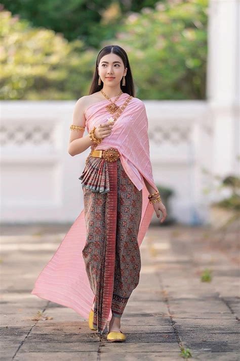 Thai National Costume Thailand Thailand Dress Thai Clothes Traditional Dresses