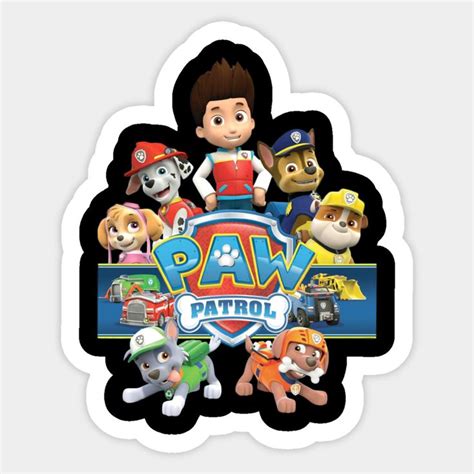 Paw Patrol Sticker Collection