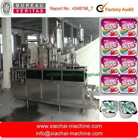 Full Automatic Yogurt Cup Forming Filling Sealing Machine